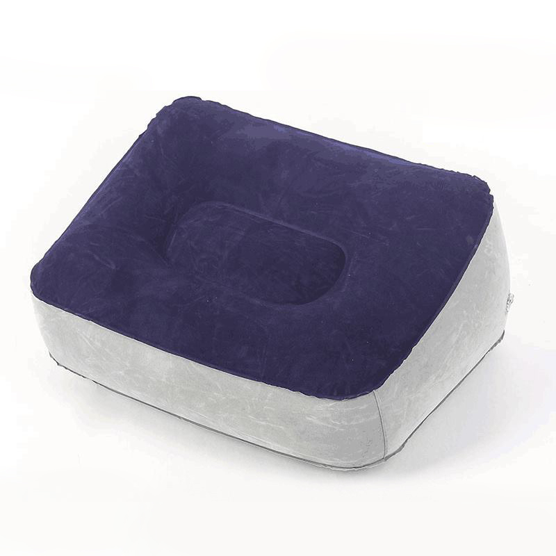 Office Footrest Cushion - 1pc Inflatable Foot Rest Pillow Soft