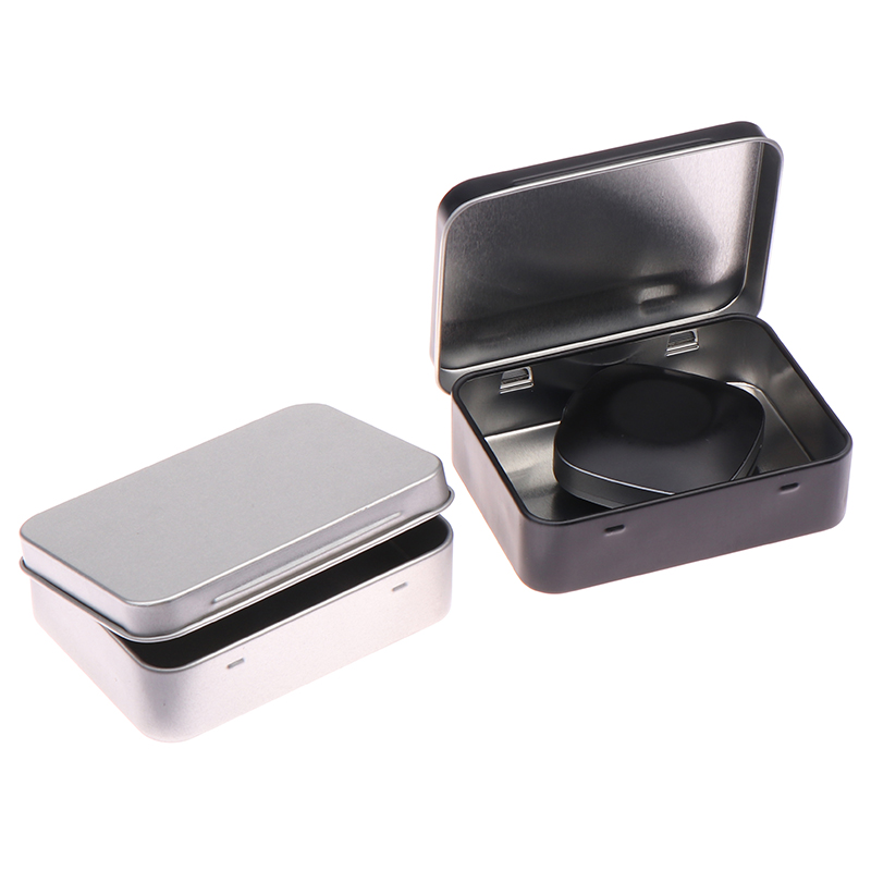 Locker Storage Metal - Black/Silver Frosted Household Iron Storage Box