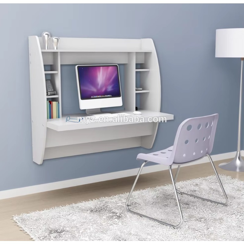Wall Mounted Desk Fold - Wall Mount Folding Computer Table Foldable