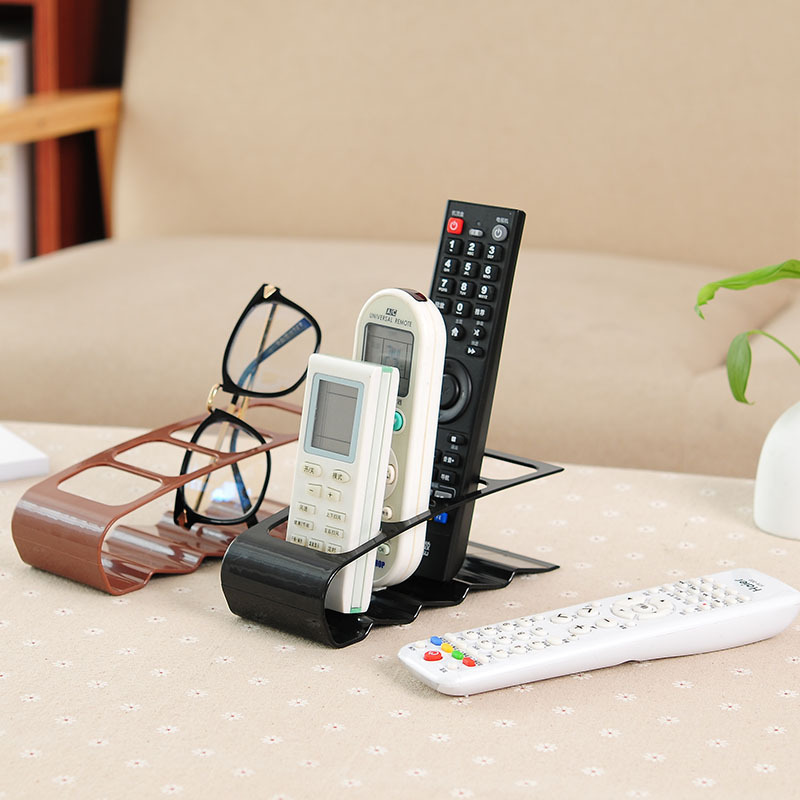 Wall Mounted Desk Fold - Remote Control Organizer Storage Box Desk