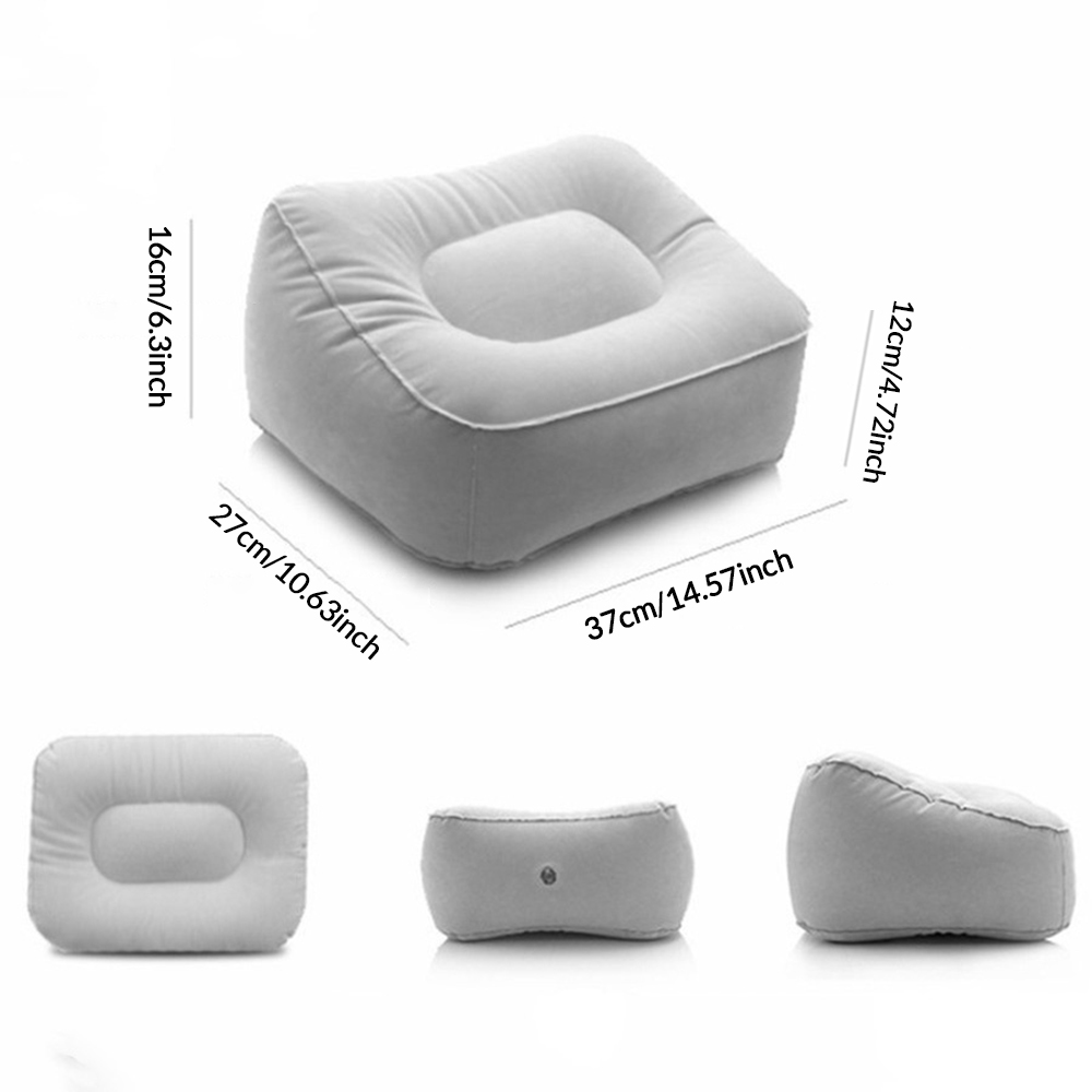 1pc Inflatable Foot Rest Pillo - огляд і ціна Office Footrest Cushion