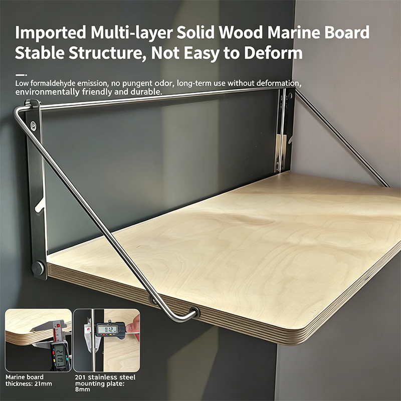 Office Small Out Down for Stud - огляд і ціна Wall Mounted Desk Fold