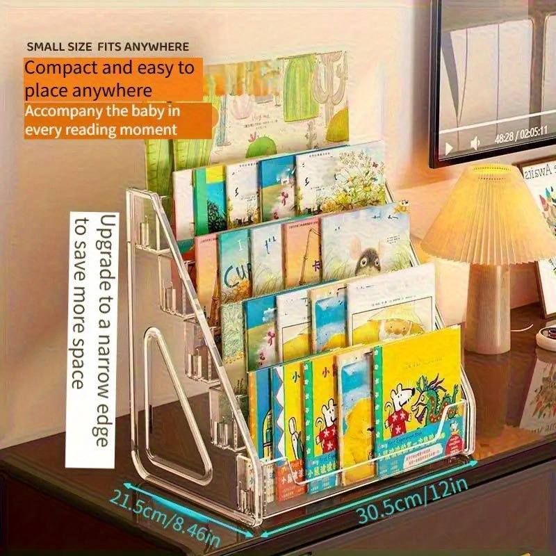 3/5 Tier Acrylic Bookshelf Det - огляд і ціна Bookshelf 5 Tier