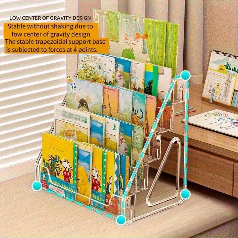 3/5 Tier Acrylic Bookshelf Det - огляд і ціна Bookshelf 5 Tier