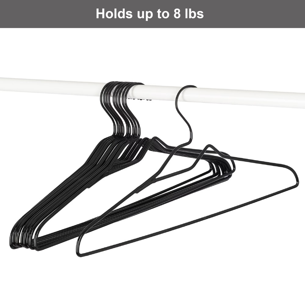 10‑Count Black Non‑Slip Clothi - огляд і ціна Locker Storage Metal