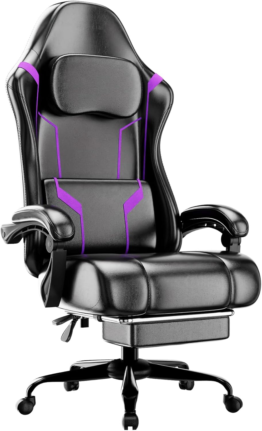 Ergonomic Gaming Chair with Po - огляд і ціна Office Footrest Cushion