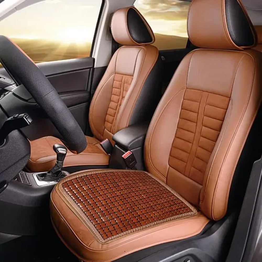 2PCS Summer Bamboo Auto Seat C - огляд і ціна Office Furniture Heaven