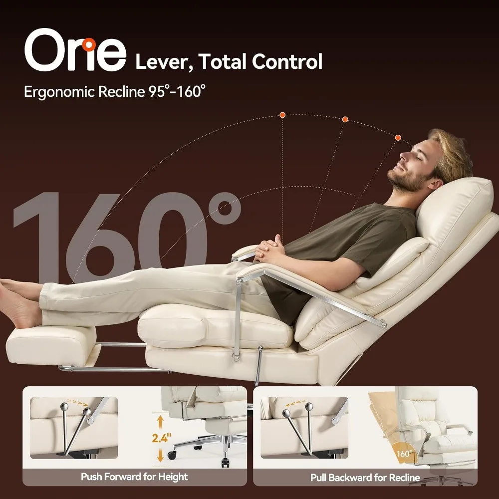 160° Reclining Executive Offic - огляд і ціна Office Footrest Cushion