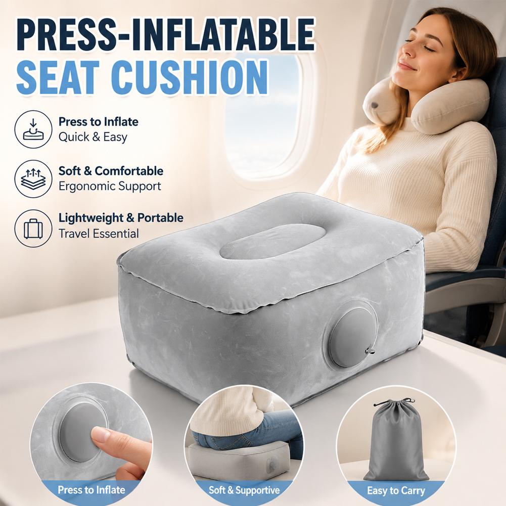 Press-to-Inflate Air Cushion P - огляд і ціна Office Footrest Cushion