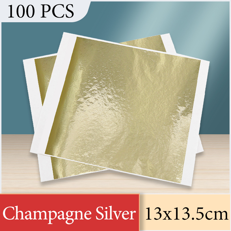 13x13.5cm Champagne Silver Foi - огляд і ціна Office Furniture Loft
