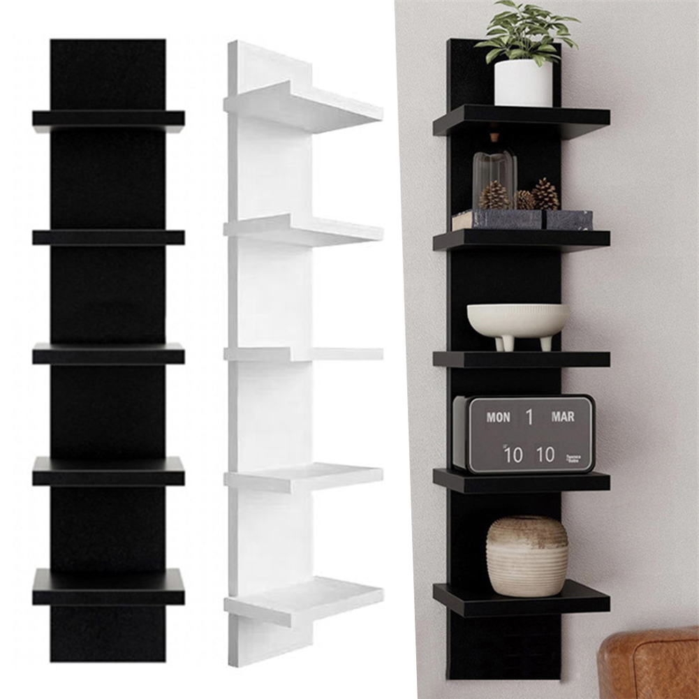 5 Tier Wall-Mounted Bookshelf  - огляд і ціна Bookshelf 5 Tier