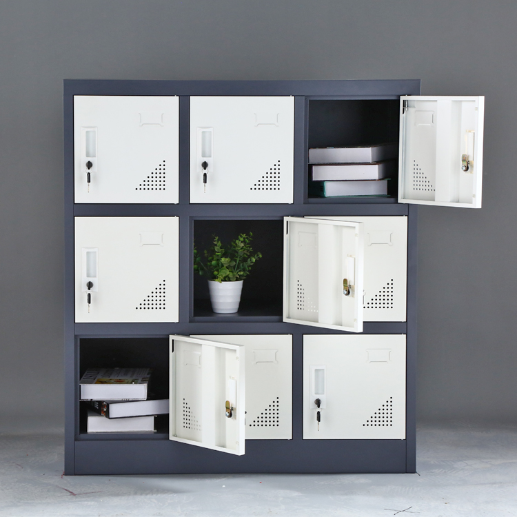 9 Door Metal Locker Storage Of - огляд і ціна Locker Storage Metal