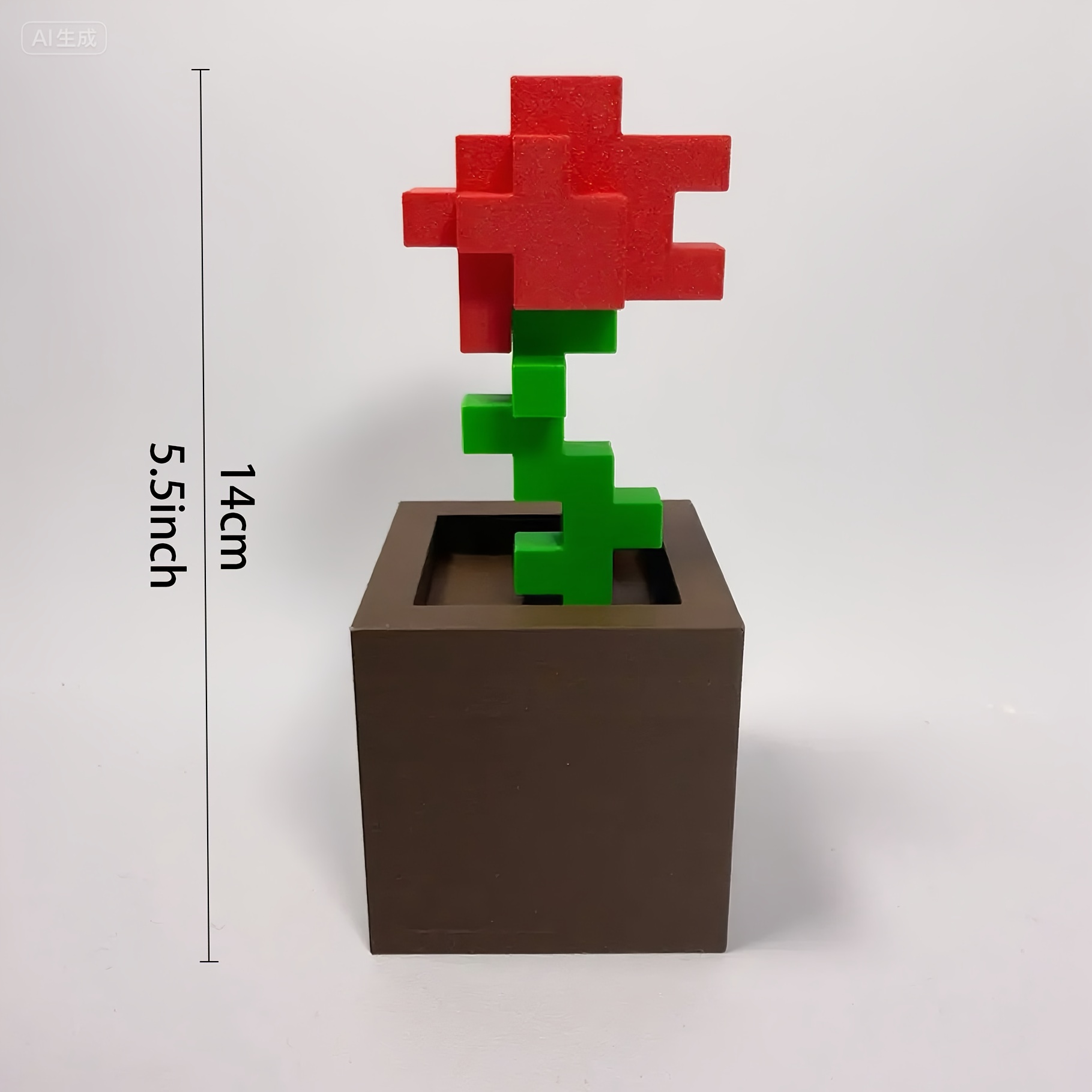 1 Piece Pixel Rose Flower Orna - огляд і ціна Office Furniture Hon