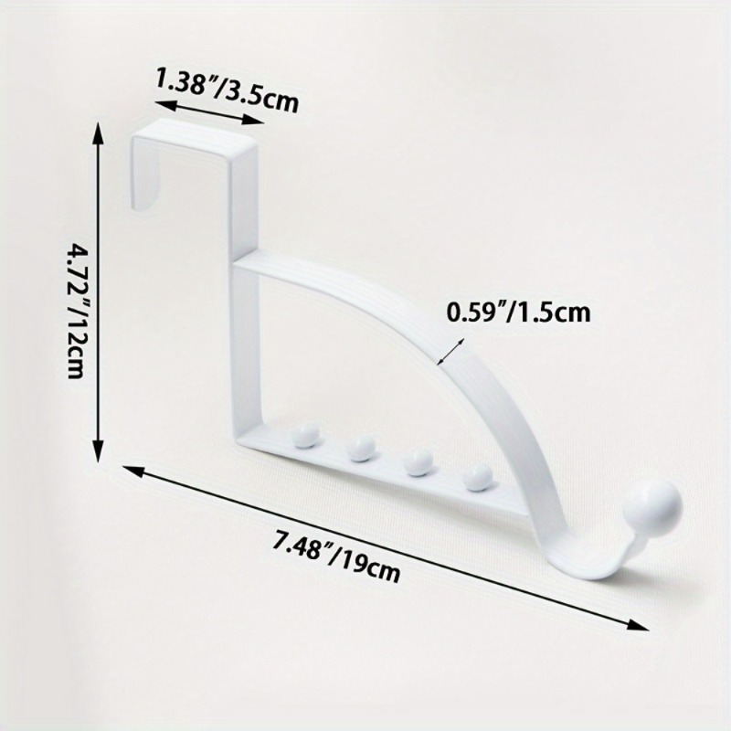 1PC Door Rear Hook Clothes Coa - огляд і ціна Locker Storage Metal