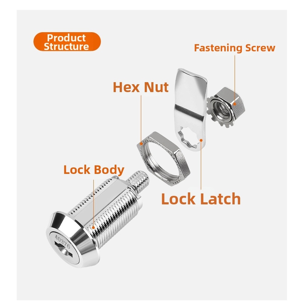 Cabinet Door Lock Made of Zinc - огляд і ціна Locker Storage Metal