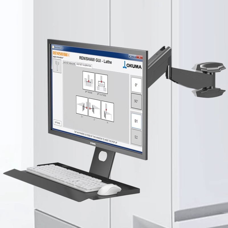 Heavy Duty Monitor Mount Rack  - огляд і ціна Wall Mounted Desk Fold