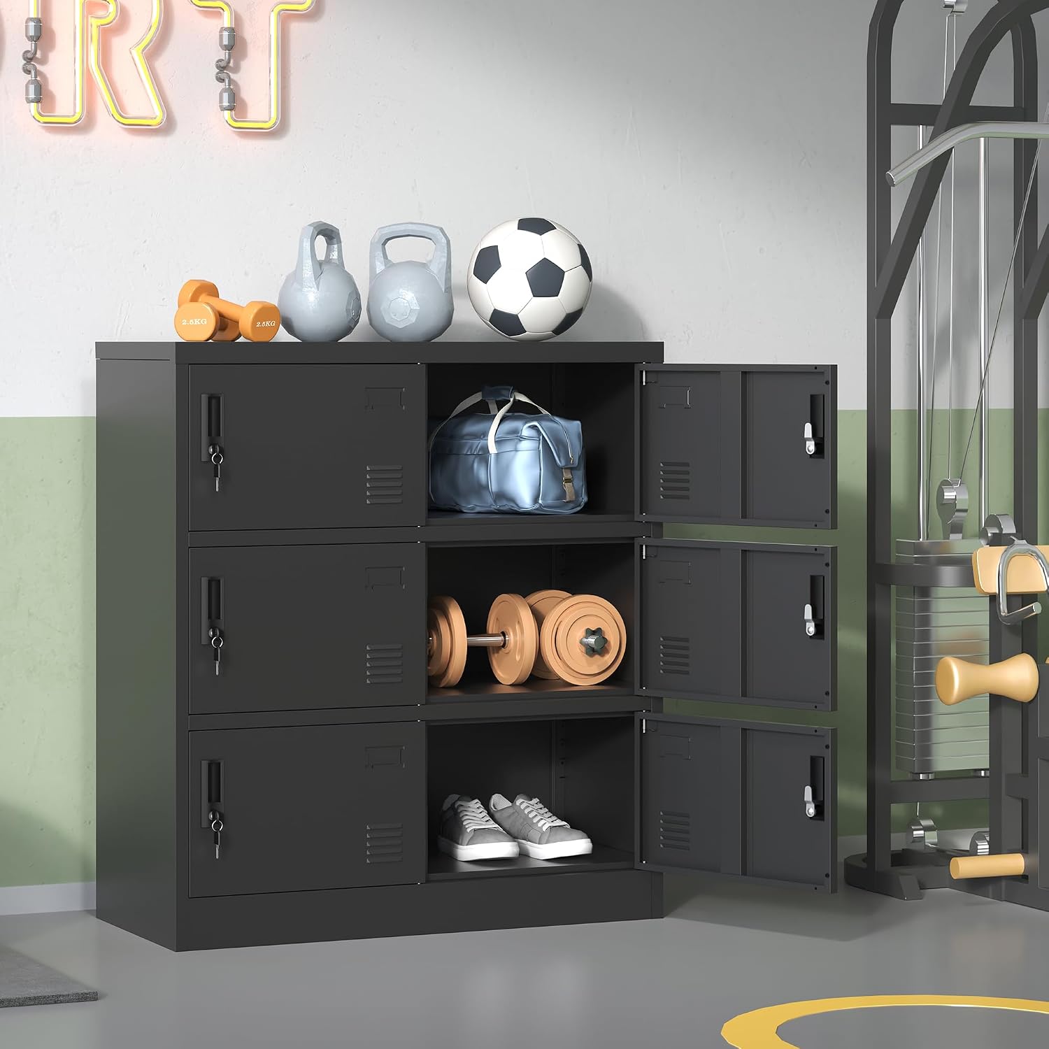 Metal Lockers For Employees Of - огляд і ціна Locker Storage Metal