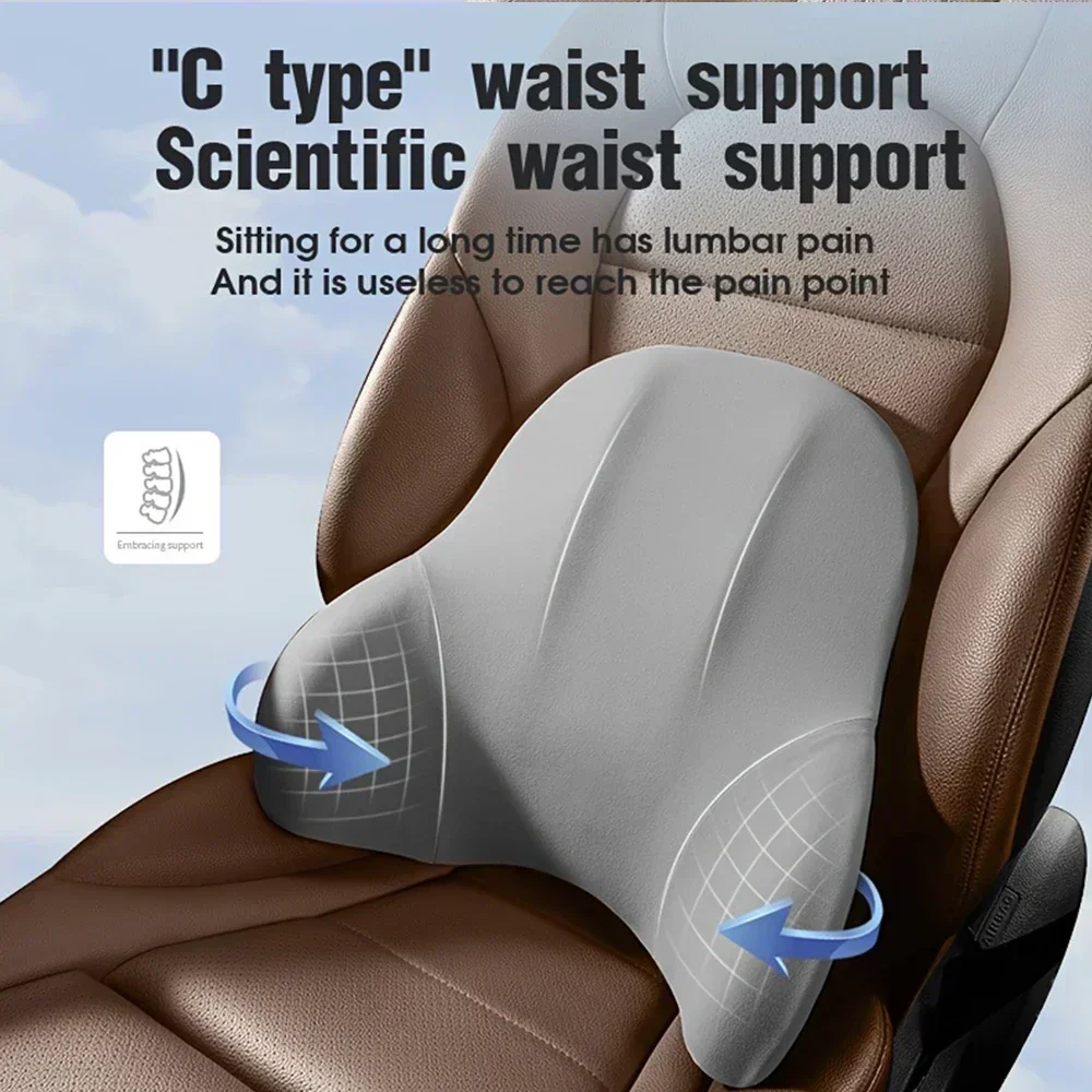 Car Seat Neck Pillow & Lumbar  - огляд і ціна Office Furniture Heaven