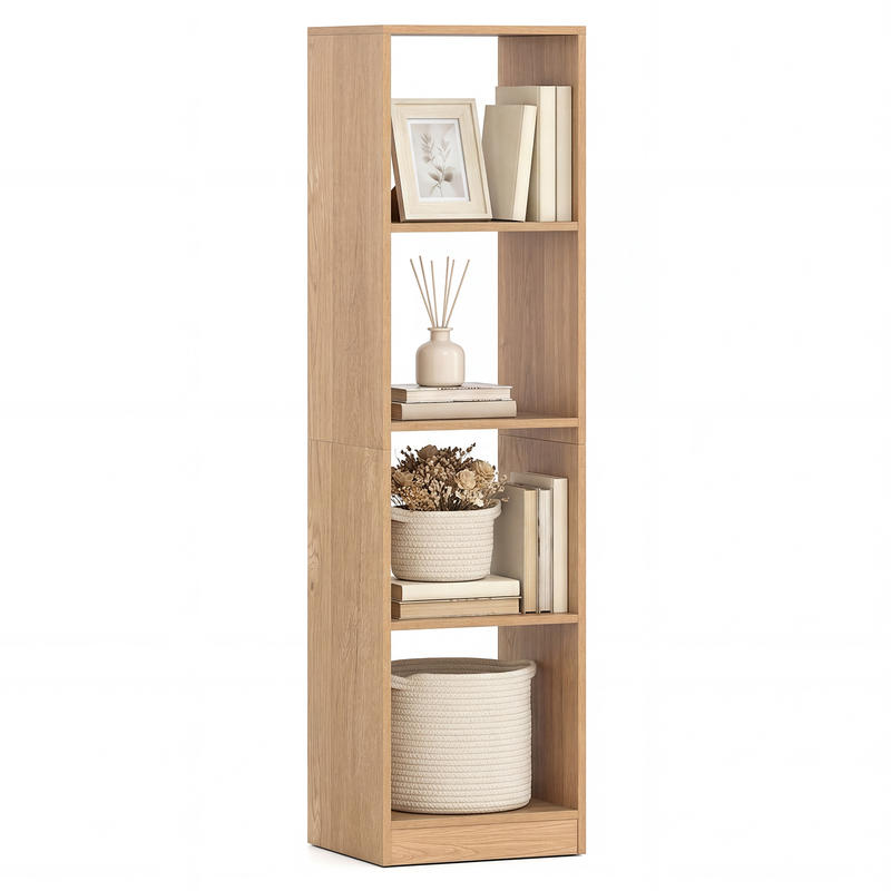 5 Tiers 4-Cube Narrow Bookshel - огляд і ціна Bookshelf 5 Tier