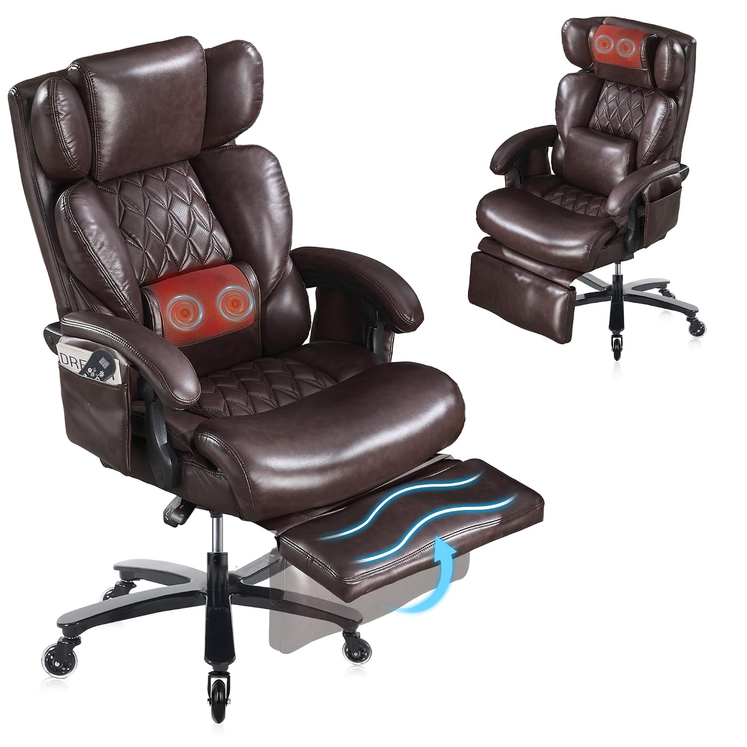 Big & Tall Ergonomic Office Ch - огляд і ціна Office Footrest Cushion
