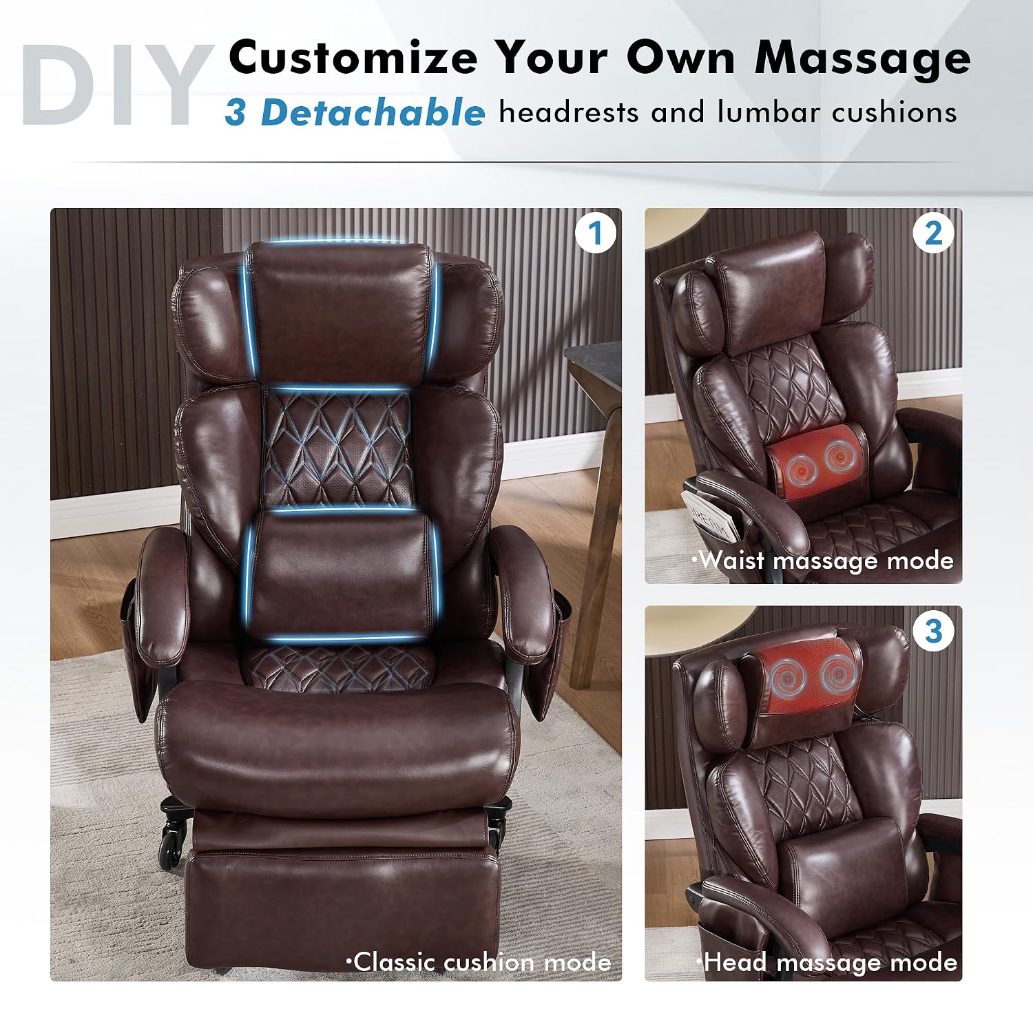 Big & Tall Ergonomic Office Ch - огляд і ціна Office Footrest Cushion