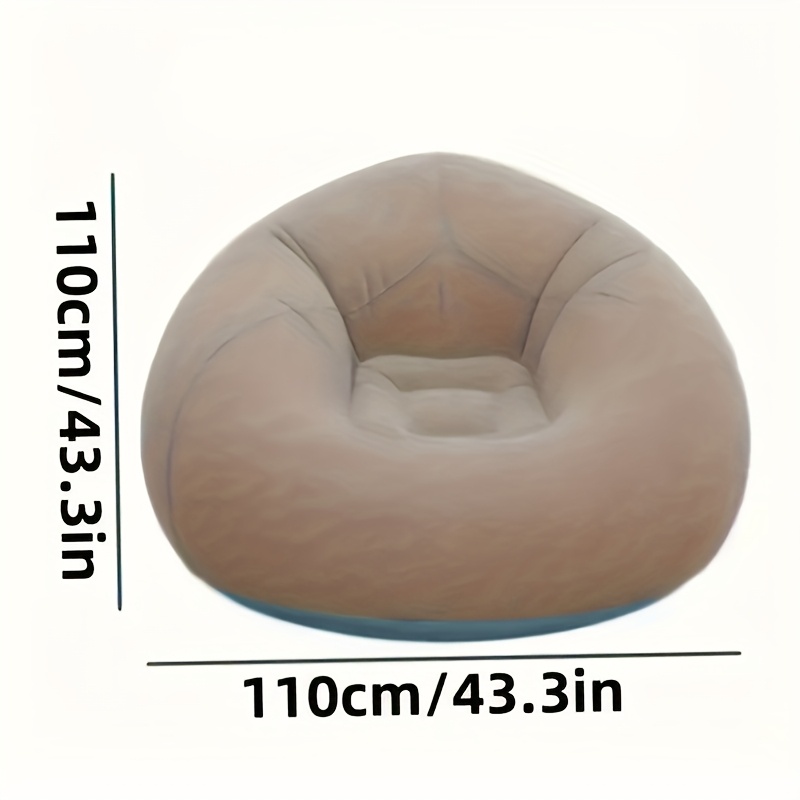 Flocked PVC Inflatable Sofa Ch - огляд і ціна Office Furniture Heaven
